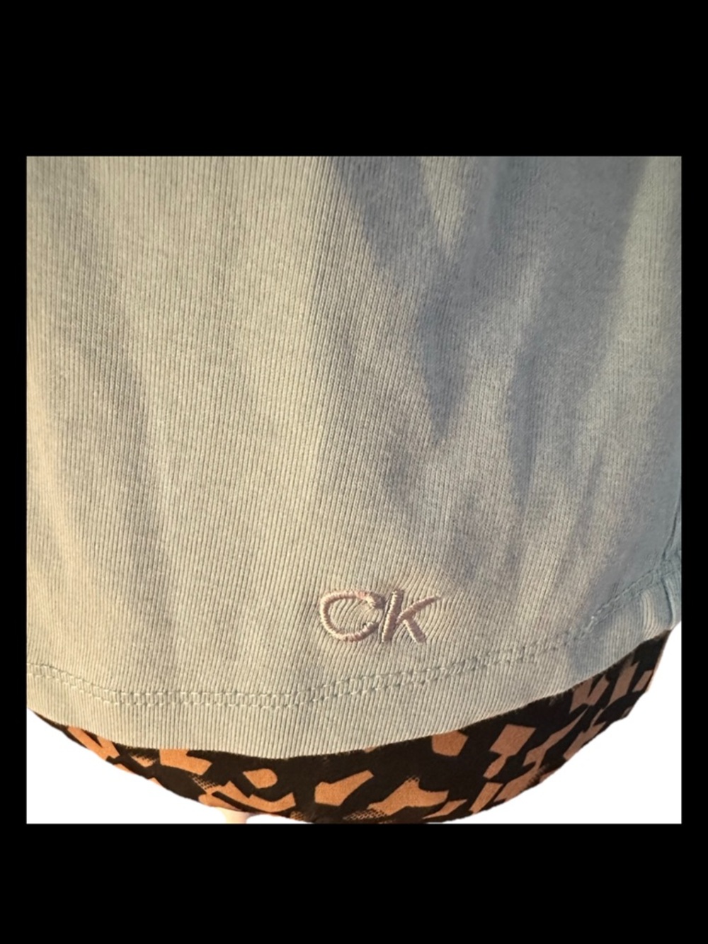 Calvin Klein Mint Green Long-Sleeve Henley Top - Picture 4 of 5